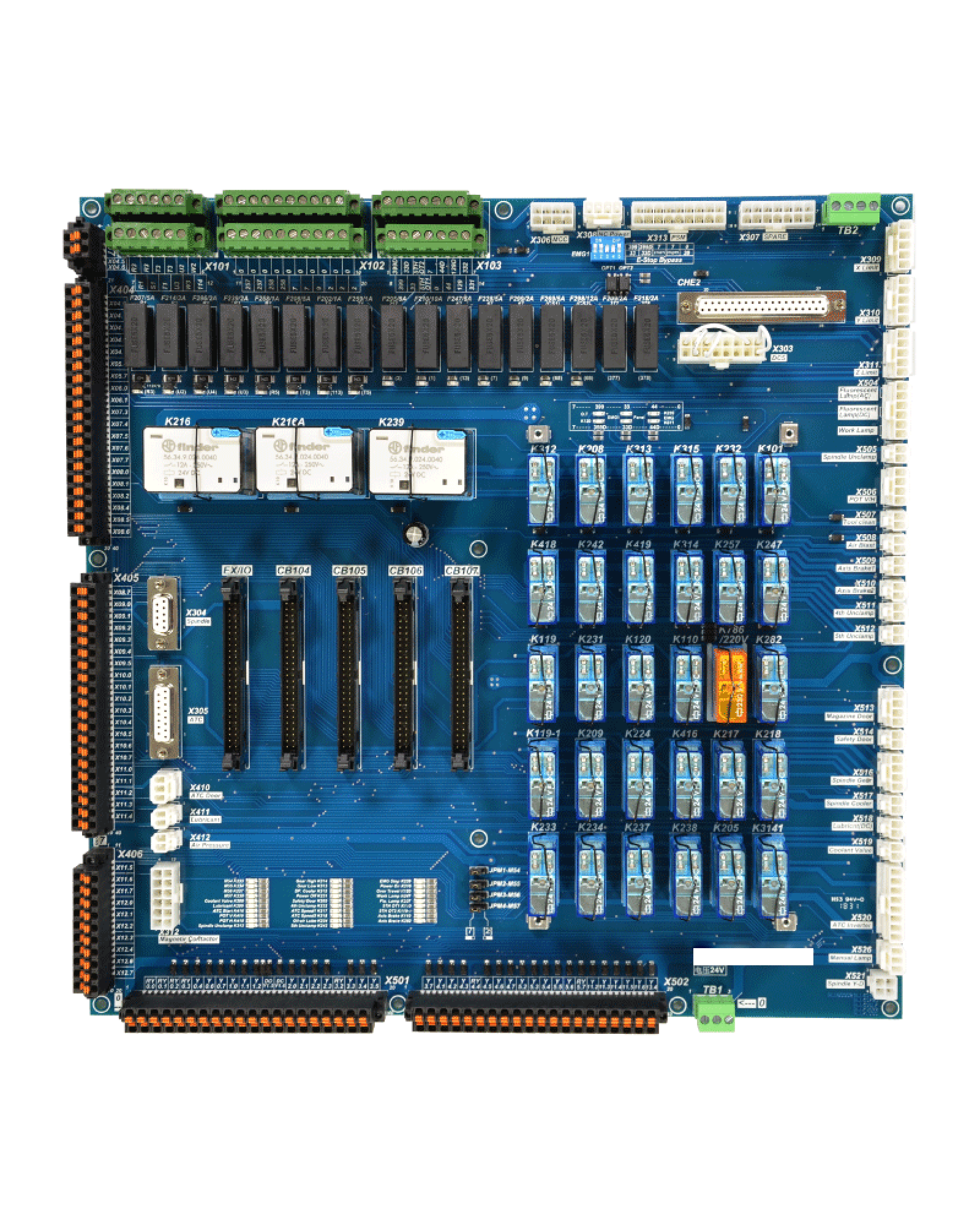 Fresado CNC, Torno Placa de circuito PCB Personalizada FANUC / MITSUBISHI / SIEMENS PLC